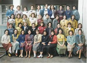 COLLEGE MODERNE DE JEUNES FILLES 1958 2 EME